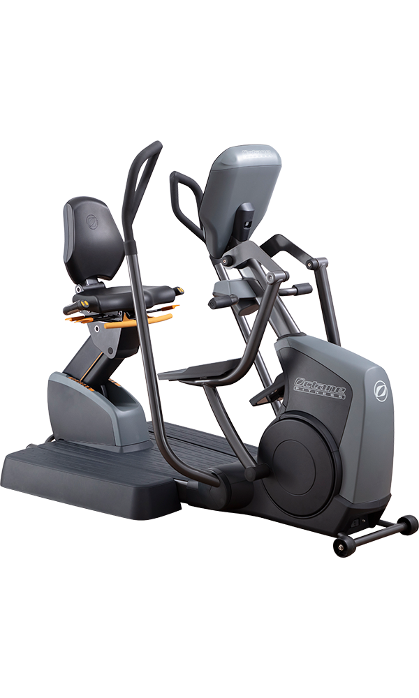 Octane xR6000s Recumbent Elliptical Back In Action