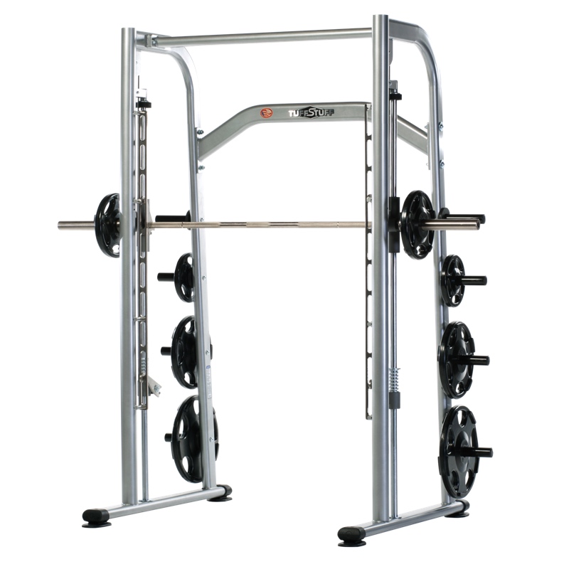 does the bar weight on a smith machine
