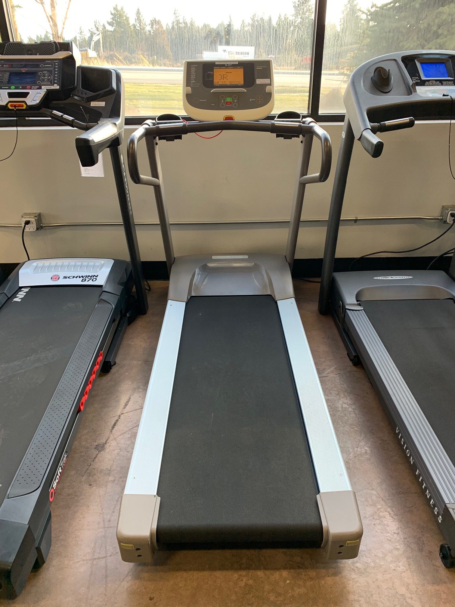Precor Treadmill Full Back In Action